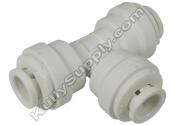 Elkay 70682C John Guest Tee Coupling 1/4" x 1/4" x 1/4"