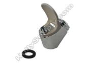 Universal 1020888 Soft Top Bubbler Head Stainless Steel