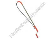 General Wire 3MFL Music Wire with Regular Head Flexicore 3' Closet Auger