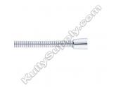 Alsons 495DS60PK 60" Hose, Double Spiral Chrome-Plated Brass