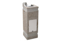 Haws 3121 Stone Aggregate Outdoor Drinking Fountain