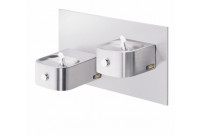 Elkay EDFPVR217RAC NON-REFRIGERATED In-Wall Dual Drinking Fountain with Vandal-Resistant Bubbler