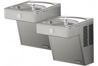 Elkay VRCTLRFR8SC Frost-Resistant Vandal-Resistant Dual Drinking Fountain