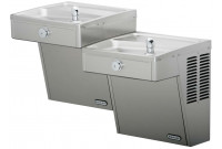 Elkay VRCTLFR8SC Frost-Resistant Vandal-Resistant Dual Drinking Fountain