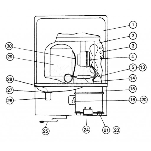 Elkay EHF81 Parts Breakdown