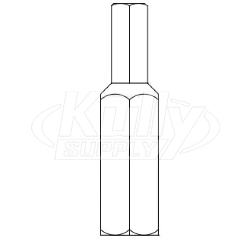 Acorn 0296-026-000 5/32" Center Reject Hex Bit For 1/4" Socket (10-Pack)