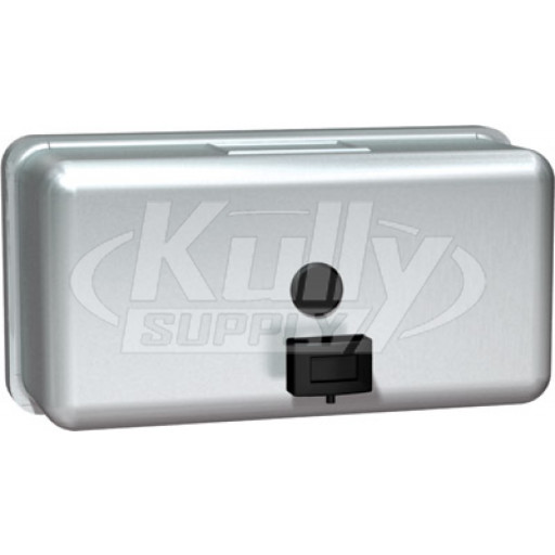 ASI 0345 Horizontal Liquid Soap Dispenser, Surface Mounted