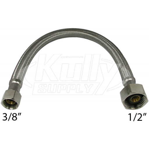 Stainless Steel Faucet Supply Line 30"