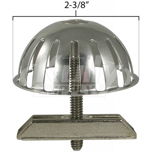 Kohler GP85061 Stainless Steel Bee Hive Urinal Strainer (Discontinued)