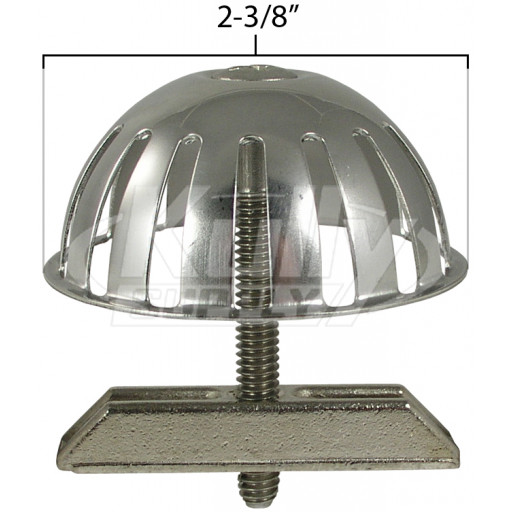 Kohler GP85061 Stainless Steel Bee Hive Urinal Strainer (Discontinued)