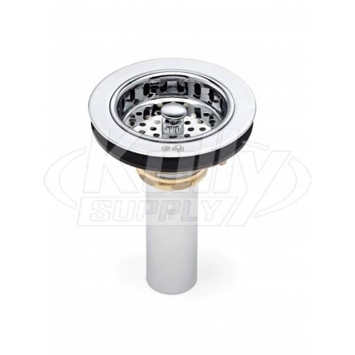 McGuire 151 Kitchen Basket Strainer w/ Tailpiece