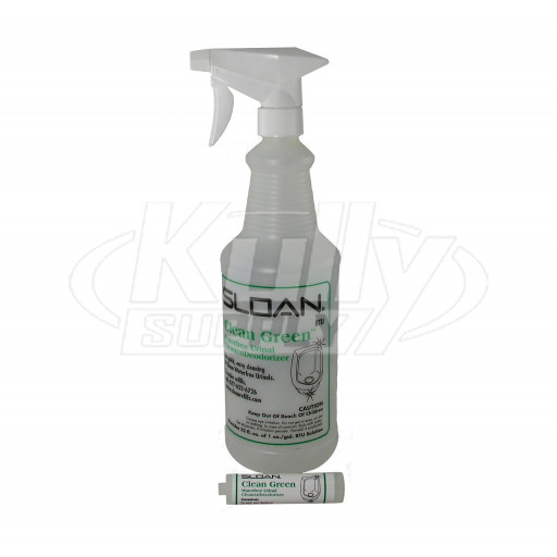 Sloan SJS-19 Waterless Urinal Cleaner Starter Kit 