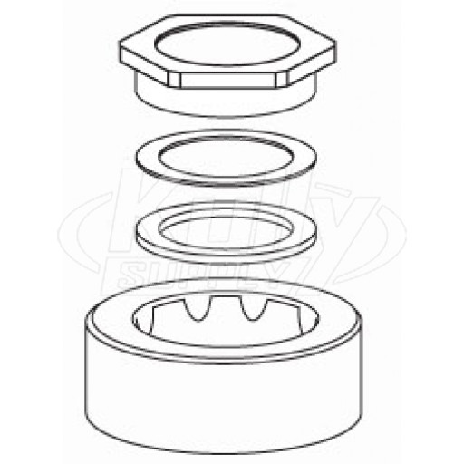 Sloan Crown II Spud Coupling Assembly