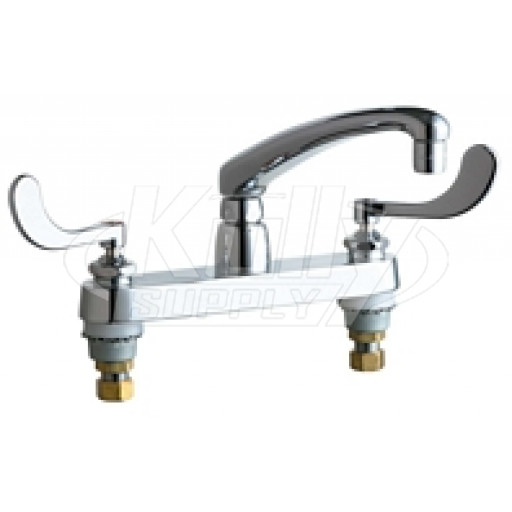 Chicago 1100-E35-317ABCP Hot and Cold Water Sink Faucet