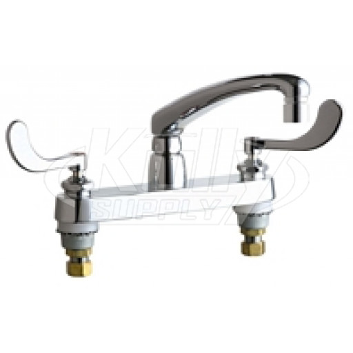 Chicago 1100-E35VP317ABCP Hot and Cold Water Sink Faucet