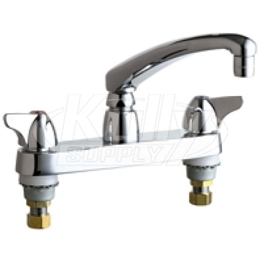 Chicago 1100-E35XKABCP Hot and Cold Water Sink Faucet