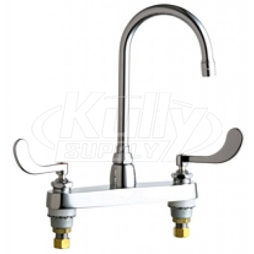 Chicago 1100-GN2AE3V317AB Hot and Cold Water Sink Faucet