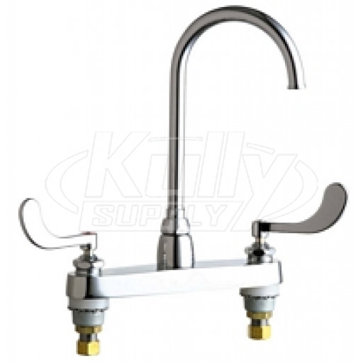 Chicago 1100-GN2FC317ABCP Hot and Cold Water Sink Faucet