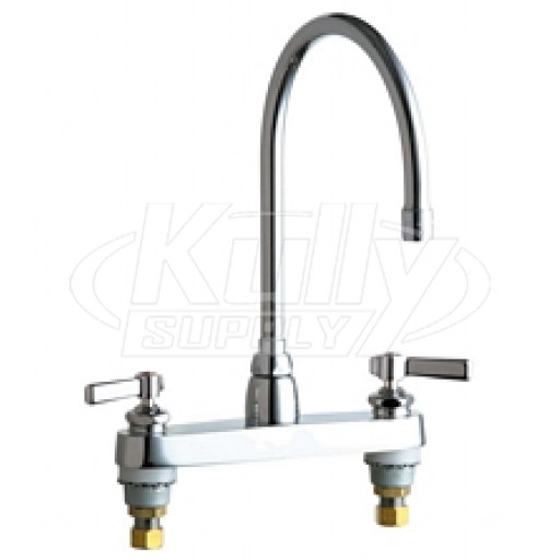 Chicago 1100-GN8AE3-369AB Hot and Cold Water Sink Faucet