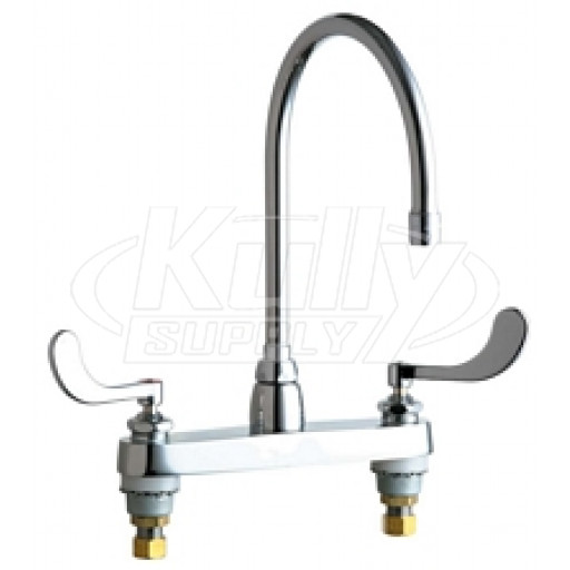 Chicago 1100-GN8AE35-317AB Hot and Cold Water Sink Faucet