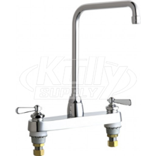 Chicago 1100-HA8-241ABCP Hot and Cold Water Sink Faucet