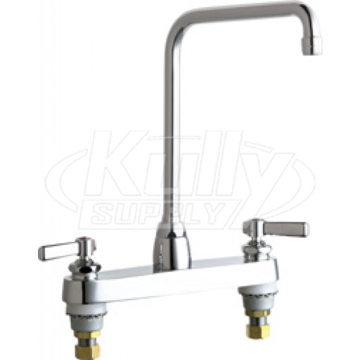 Chicago 1100-HA8-369ABCP Hot and Cold Water Sink Faucet