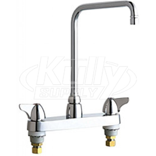 Chicago 1100-HA8VPAABCP Hot and Cold Water Sink Faucet