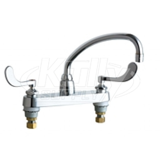 Chicago 1100-L9-317ABCP Hot and Cold Water Sink Faucet