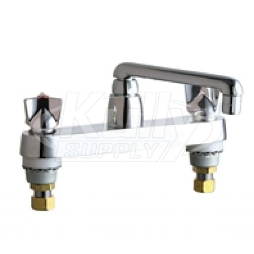 Chicago 1100-S6-950ABCP Hot and Cold Water Sink Faucet