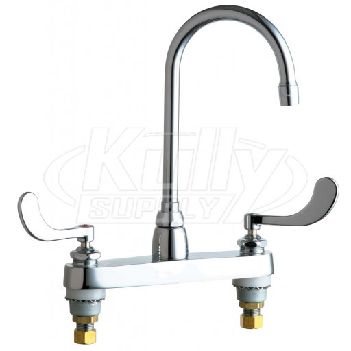 Chicago 1100-GN2AE3-317VAB E-Cast Kitchen Sink Faucet