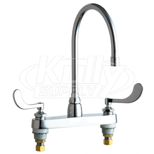 Chicago 1100-GN8AE3-317AB E-Cast Kitchen Sink Faucet