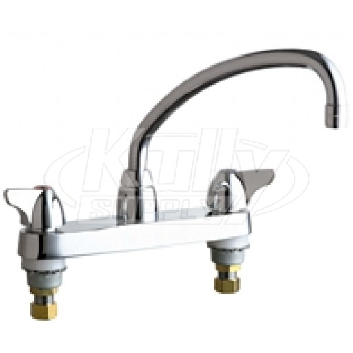 Chicago 1100-L9ABCP E-Cast Kitchen Sink Faucet