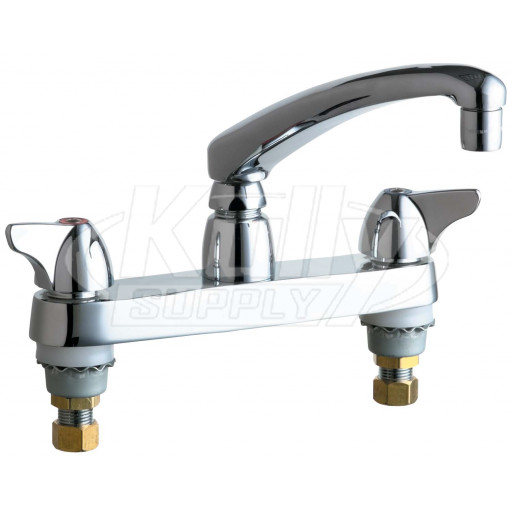 Chicago 1100-XKABCP E-Cast Kitchen Sink Faucet