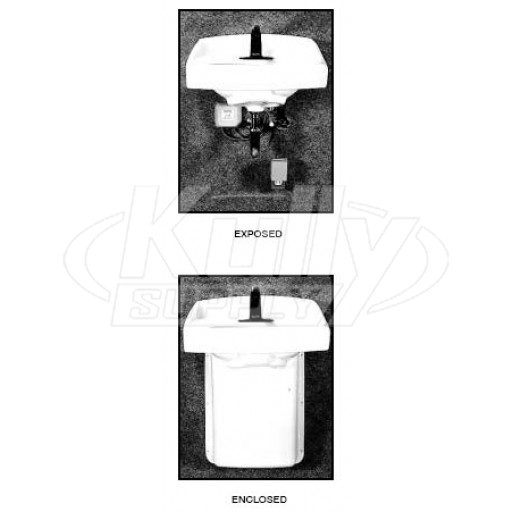 Sloan OPTISHIELD ETF-529 Lavatory Shield