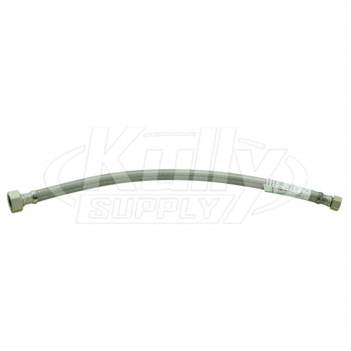 Zurn P6900-SSH Single Supply Hose 3/8" F x 1/2" F x 18"