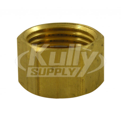 Chicago 49-005JKRBF Coupling Nut For 3/8" or 1/2" Flexible Supply Riser
