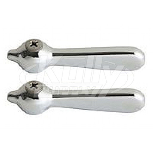 Chicago 241-PLPRJKCP 2-3/8" Metal Lever Handles w/ No Index