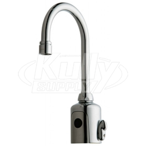 Chicago 116.123.AB.1 HyTronic Gooseneck Sensor Faucet