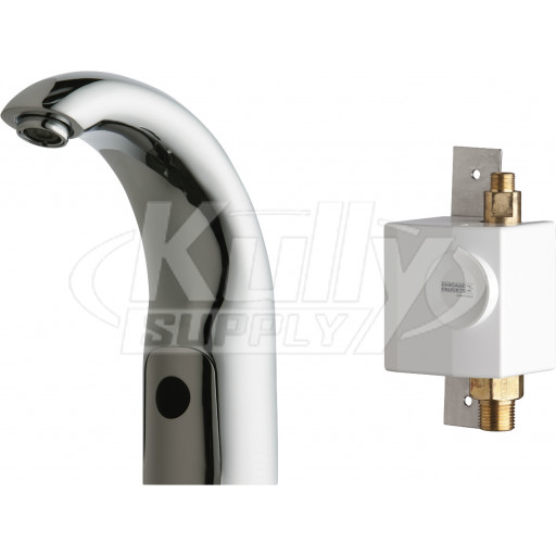 Chicago 116.952.AB.1 HyTronic Traditional Sink Faucet with Dual Beam Infrared Sensor