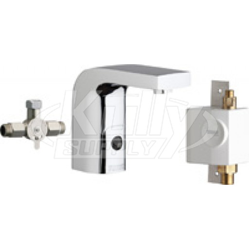 Chicago 116.960.AB.1 Hytronic Edge Lavatory Faucet