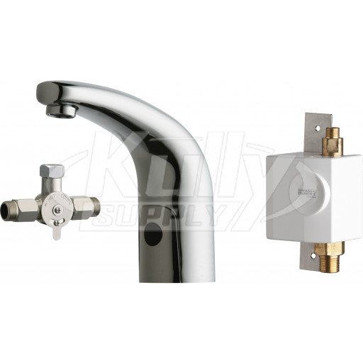 Chicago 116.961.AB.1 HyTronic Traditional Sink Faucet with Dual Beam Infrared Sensor
