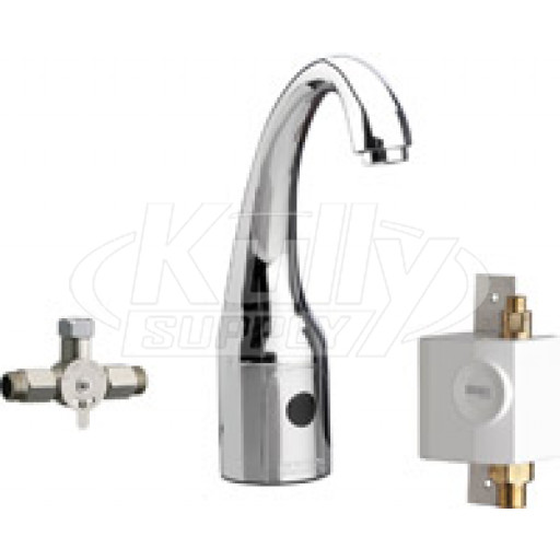Chicago 116.969.AB.1 Hytronic Curve Lavatory Faucet