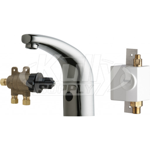 Chicago 116.971.AB.1 HyTronic Traditional Sink Faucet with Dual Beam Infrared Sensor