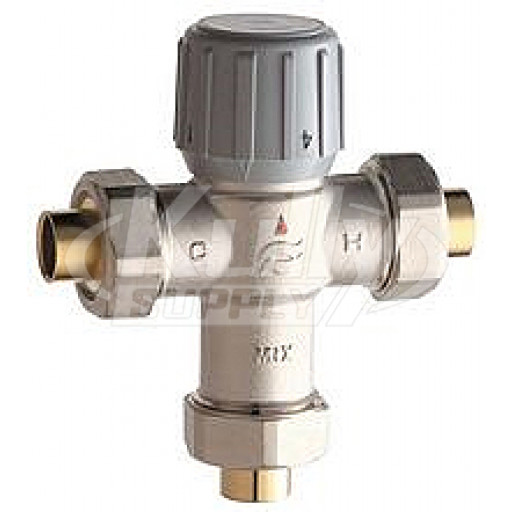 Chicago 119-NF Thermostatic Mixing Valve (for 1 to 6 fittings) (Discontinued)