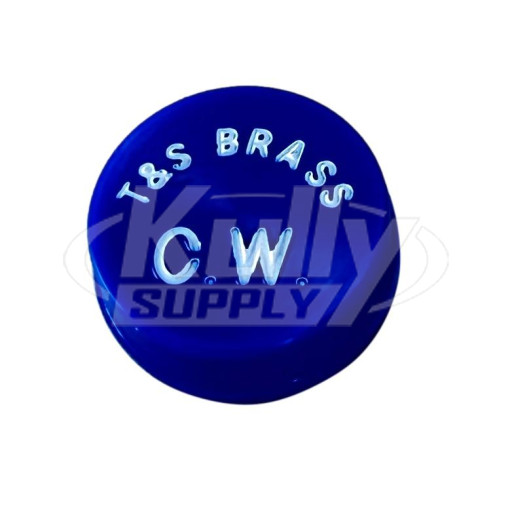 T&S Brass 001686-45M50 Index Snap-In Blue (Qty 50)