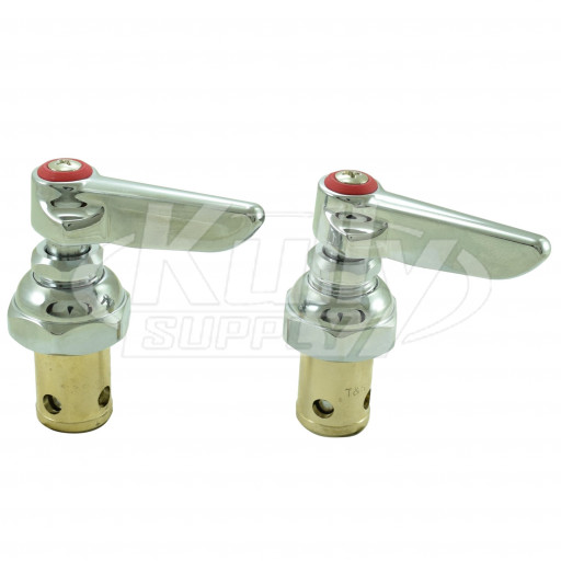 T&S Brass 002714-40M Hot Eterna Cartridges (Pack of 2)