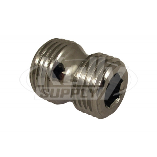 T&S Brass 055A 1/2" NPT Male X 3/4-14Un Male Adapter