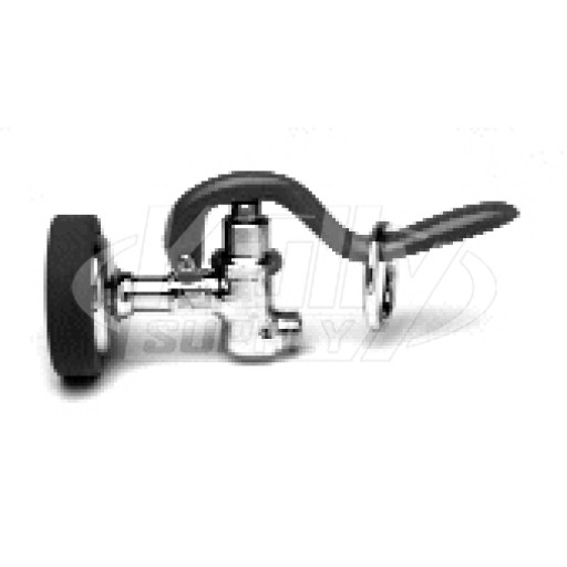 T&S Brass B-0107-B Pre-Rinse Spray Valve With Rose Spray Aerator