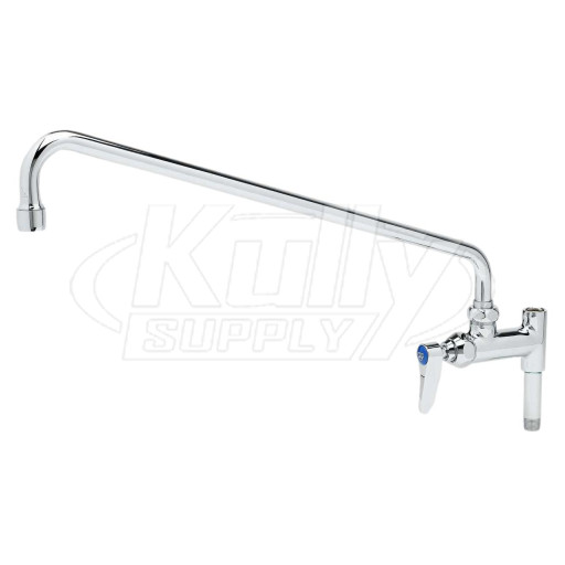 T&S Brass B-0157 Add-On Faucet, 18" Nozzle, Lever Handle