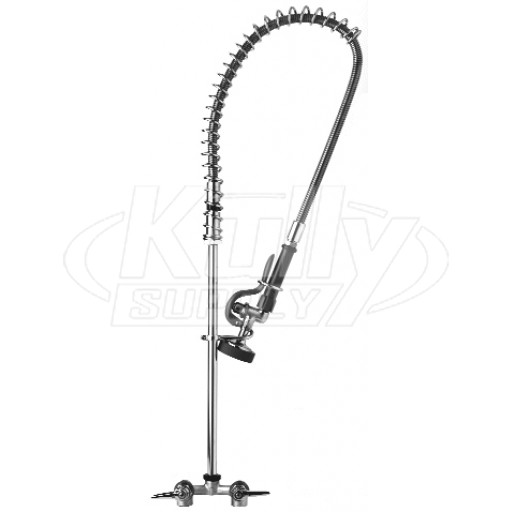 T&S Brass B-0163 Pre-Rinse Unit With Spring Action and Concealed Body